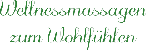 Wellnessmassagen zum Wohlfühlen